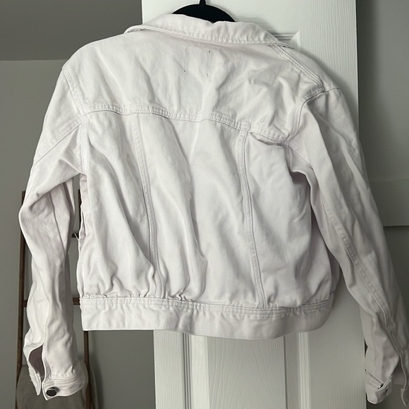 White cropped jean jacket - Picture 4 of 4